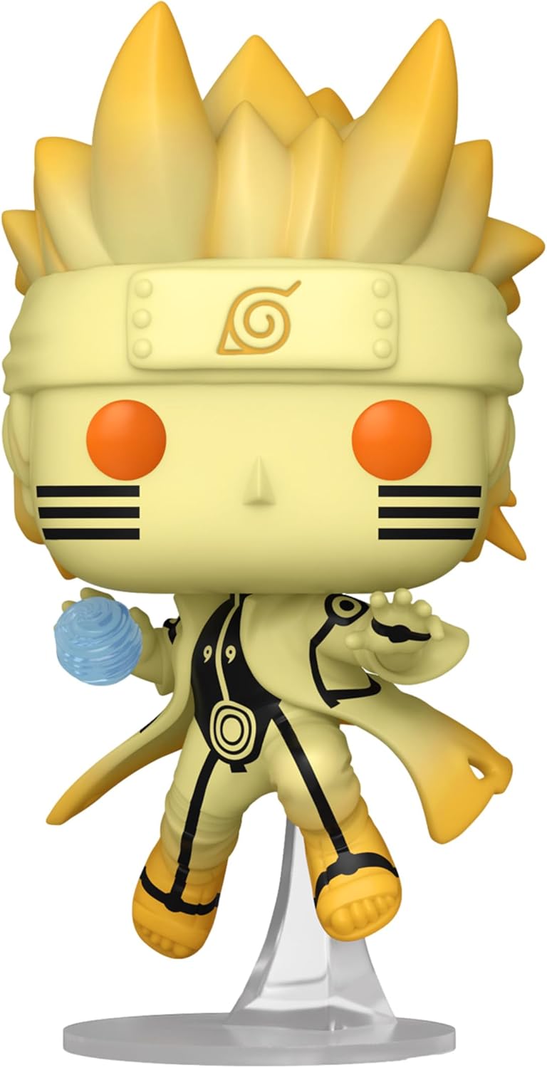 Funko Pop Chase Naruto Shippuden – Figura de Naruto Uzumaki (Modo Link Kurama) (GITD) (exclusivo de anime AA)
