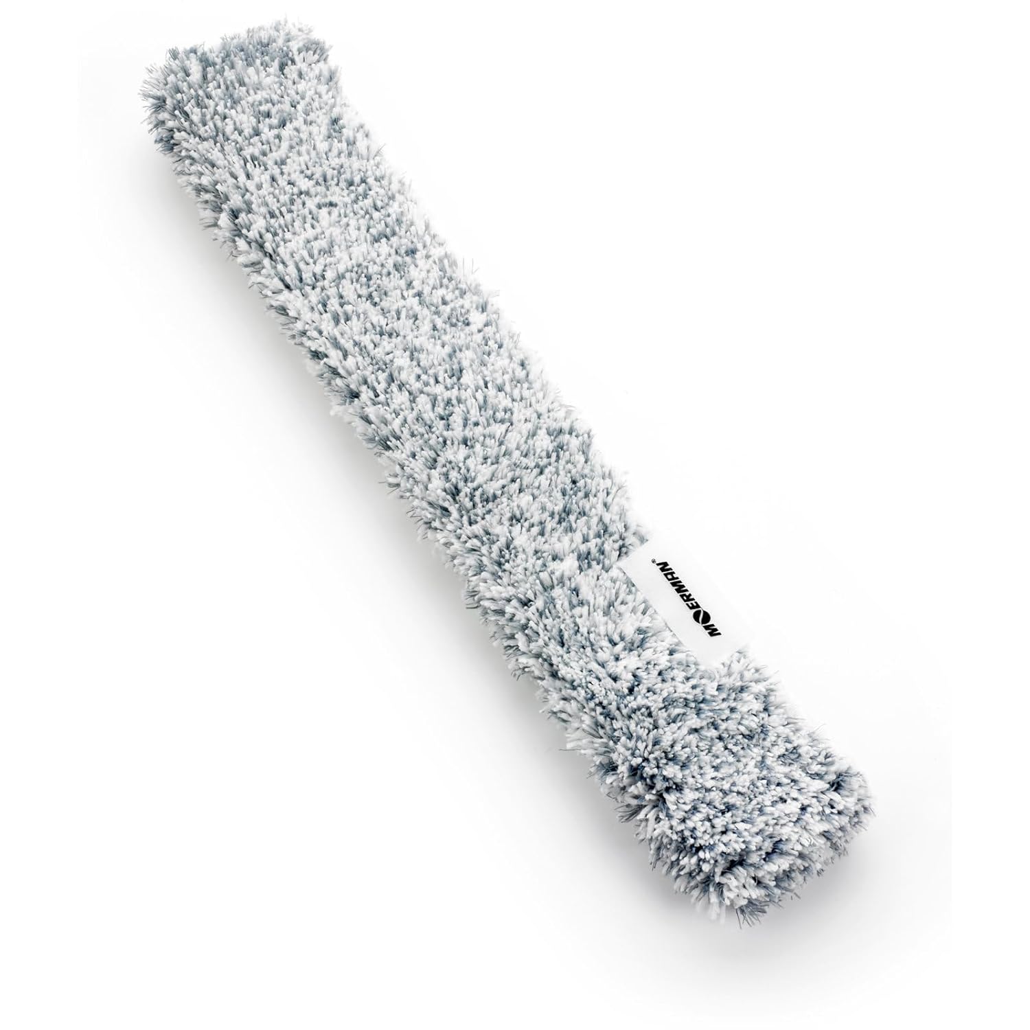 Carlisle FoodService Products Manga de microfibra, 18 pulgadas, lavable a máquina para lavado de ventanas, 18 pulgadas, plateado, (paquete de 100)