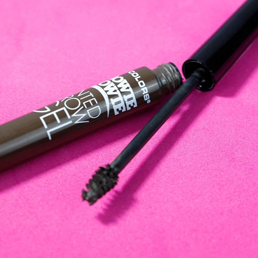 L.A. Colors Gel tintado para cejas, marrón oscuro, 1 unidad, CBG413