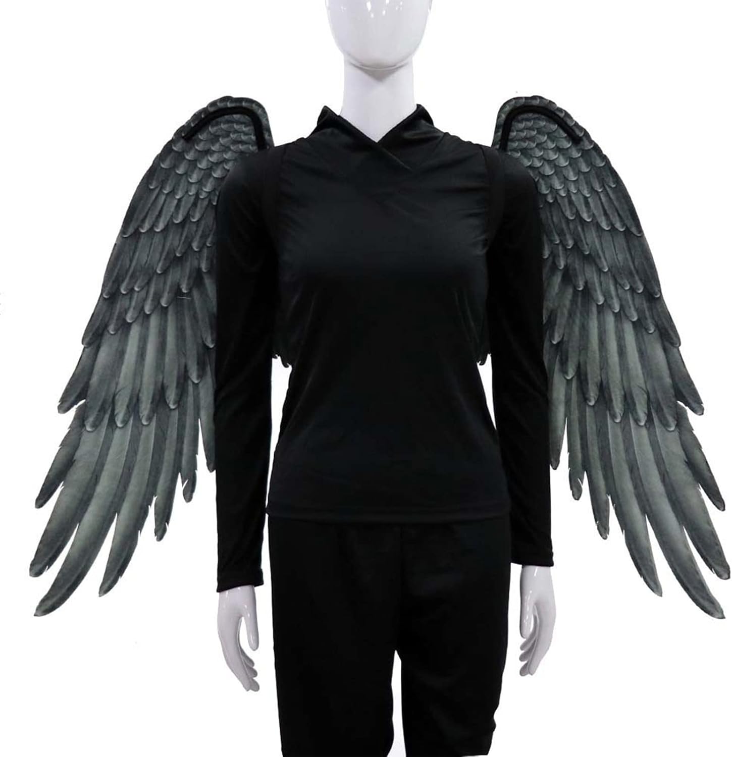 Halloween 3D Angel Devil Big Wing Creative Carnival Cosplay Disfraces Performance Prop alas de plumas para fiestas de Halloween suministros