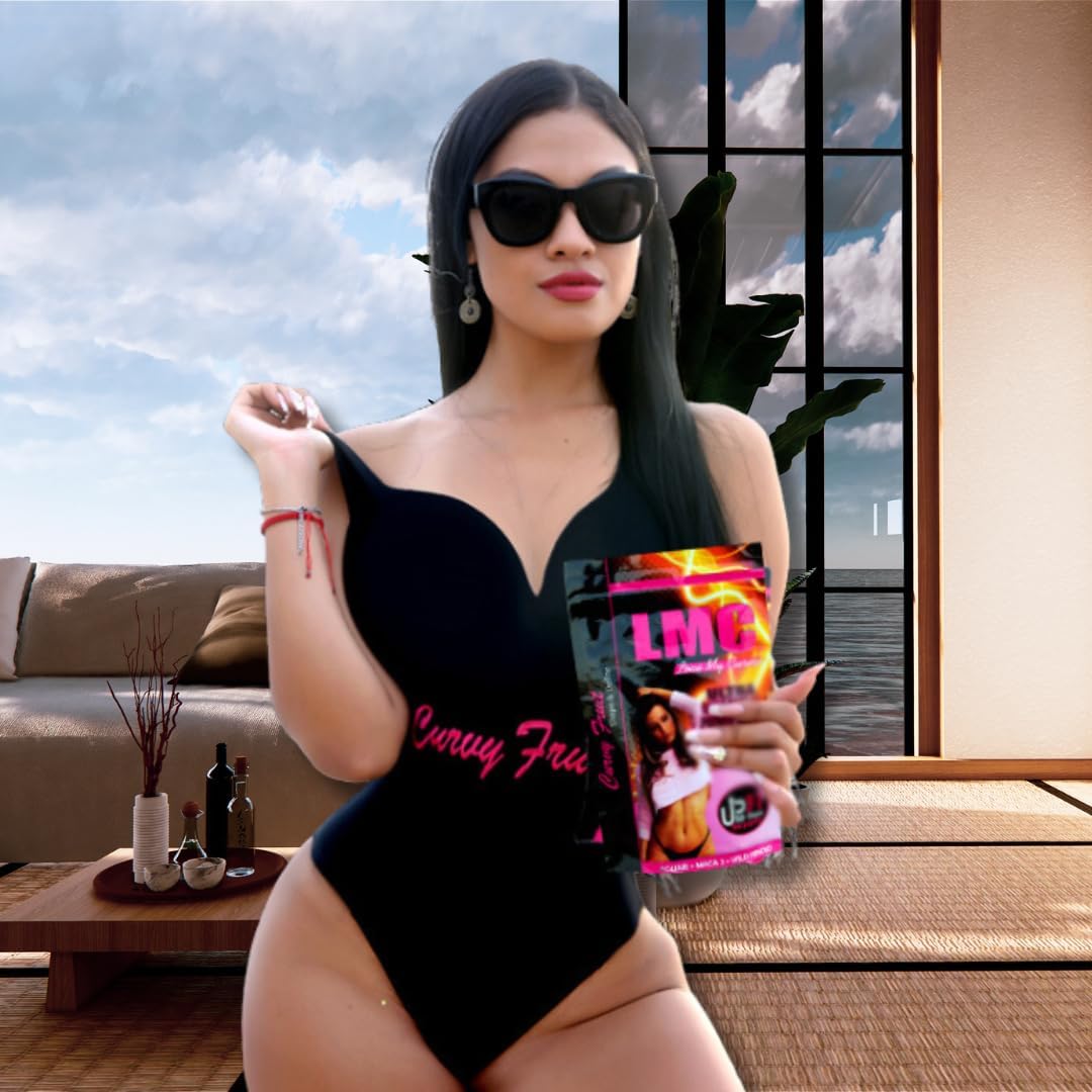 Curvy Fruit LMC Ultra trasero más grande, pecho más lleno y caderas más anchas con Aguaje + Maca 3 + Hinojo salvaje – 1 mes de suministro – 3.9 oz