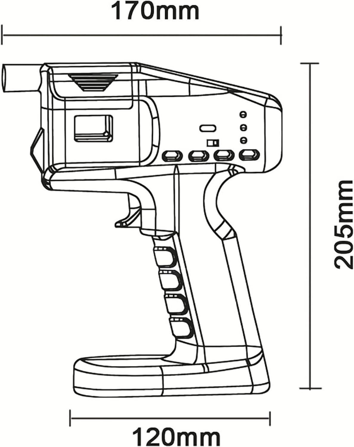 Pistola de humo portátil para cocina, pistola de cóctel USB, pistola de ahumar burbujas, ahumador de mano en frío para hacer burbujas y humo, para