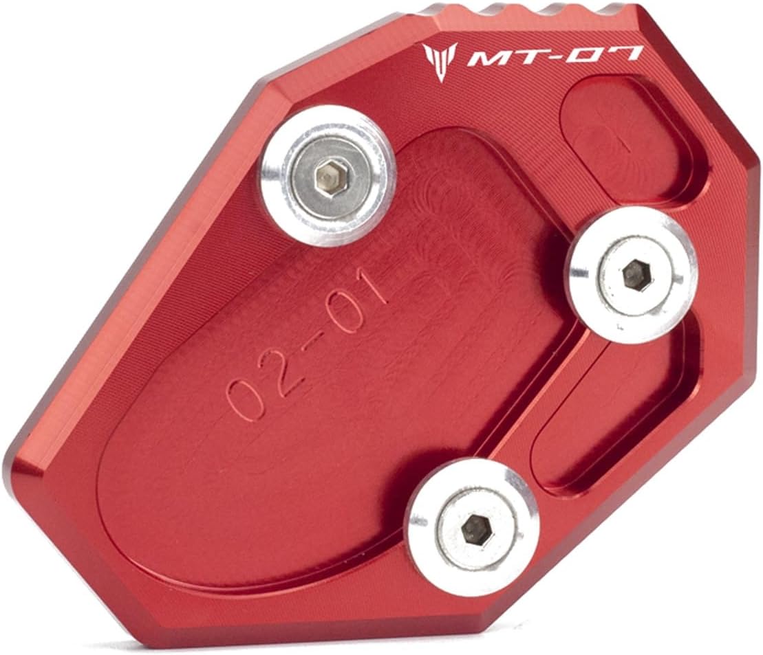 Aluminio CNC para Yamaha FZ6-S2 ABS 04-09 FZ6R 09-15 XJ6ABS 09-15 MT07 MT-07 14-21 Extensión de soporte de motocicleta (Color XJ6 Negro)