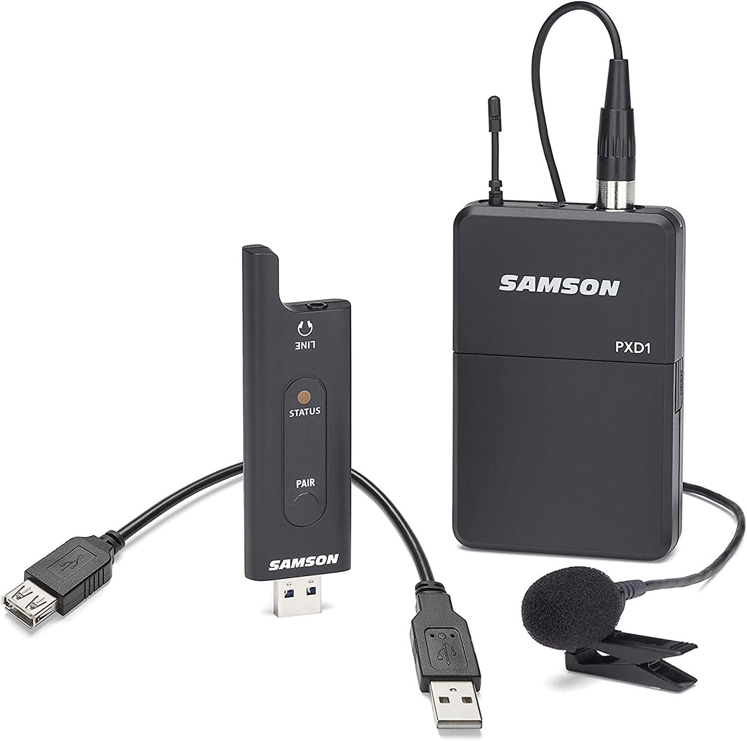 Samson Sistema inalámbrico digital USB Lavalier XPD2