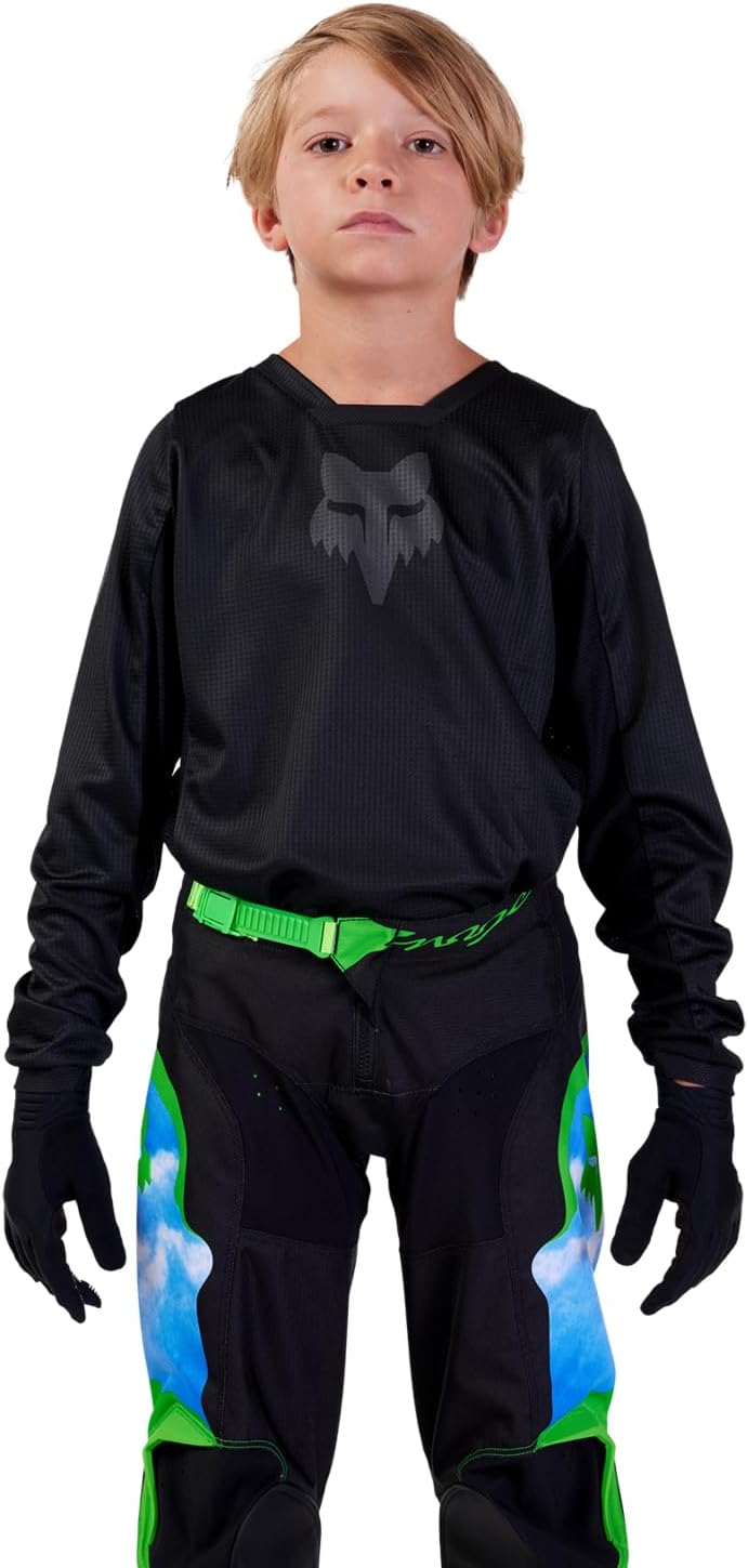 Fox Racing Jersey de motocross Blackout para niños
