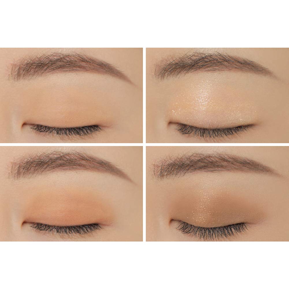 3CE Paleta de colores de ojos multi claro cálido y fresco #Butter Cream 9Colors Peal Glow sombra de ojos Staylenanda