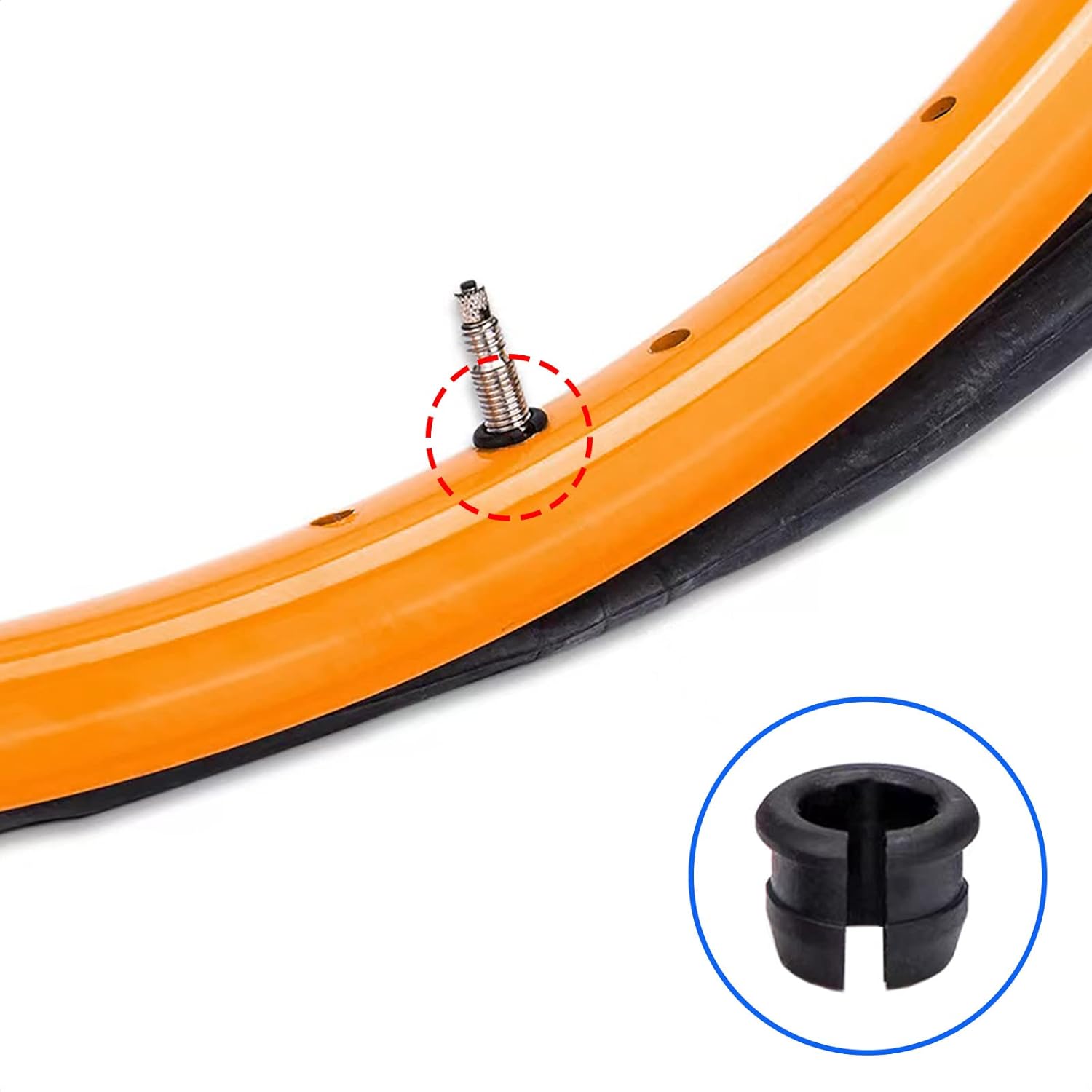 VANICE Schraeder Presta – Adaptador de llanta Schraeder a Presta, adaptador de llanta de rueda para bicicleta de carretera, bicicleta de montaña,