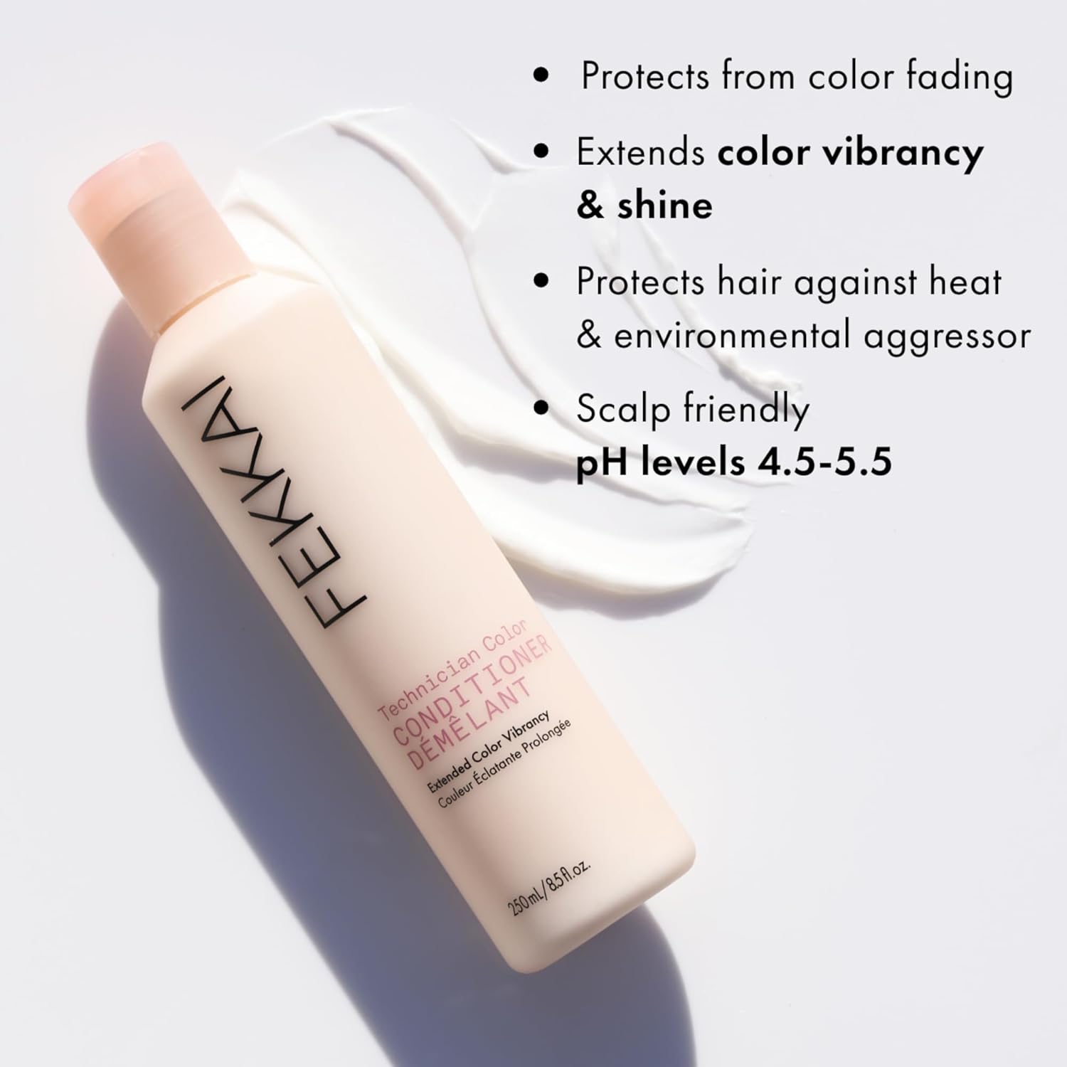 Fekkai Technician Color Shampoo – 1 Liter – Extends Vibrancy of Color-Treated Hair – Salon Grade, EWG Compliant, Vegan & Cruelty Free