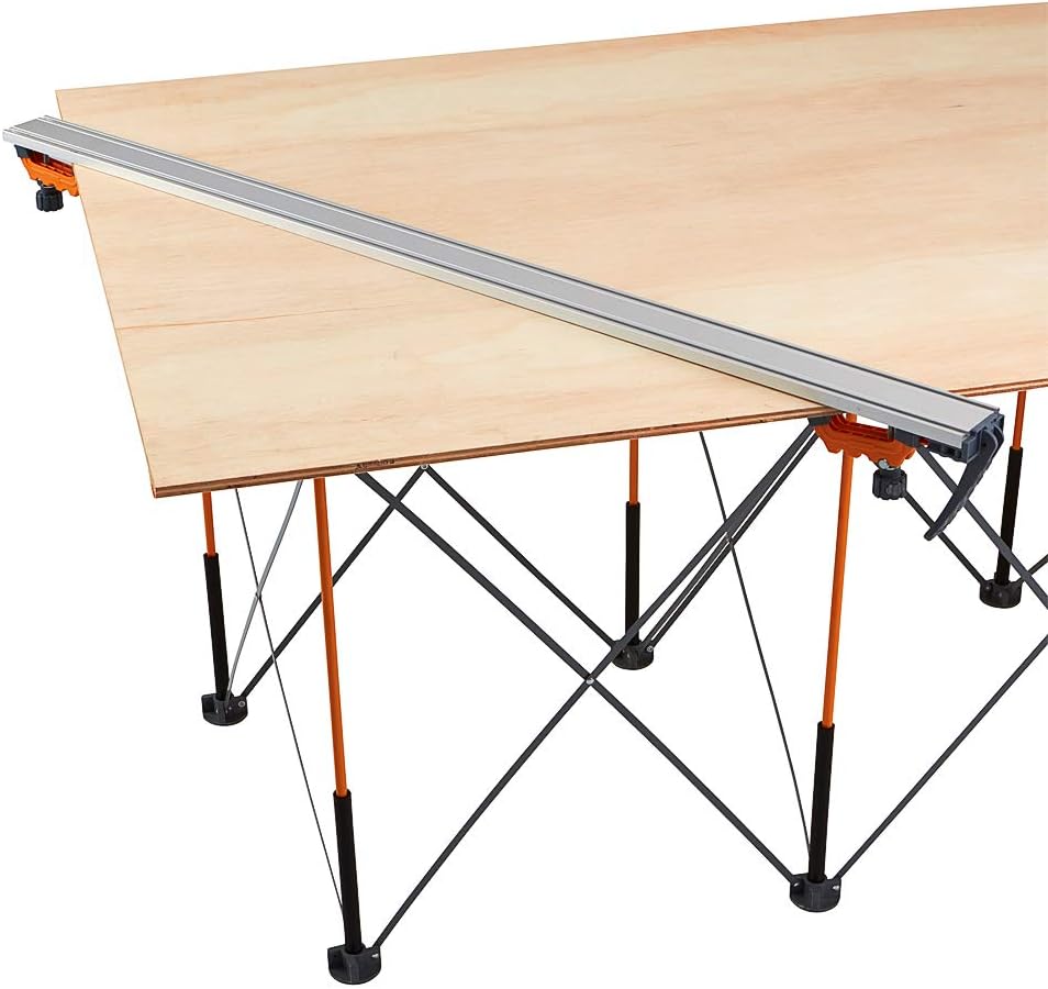 Bora Portamate Speedhorse XT – Par de caballetes – Paquete de dos y abrazaderas de borde de abrazadera NGX de 100 pulgadas y abrazaderas de oruga,