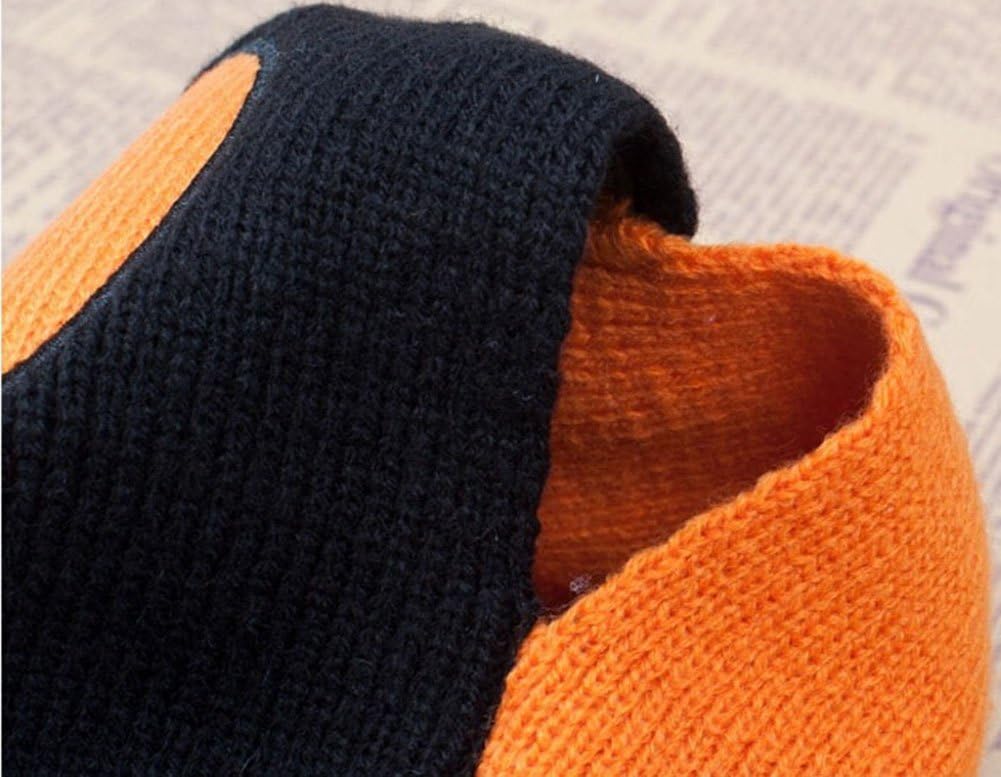 MaruPet Suéter acanalado de dos piernas para perrito de Año Nuevo, prendas de punto, cuello alto, Halloween, calabaza, impreso, chaleco de algodón