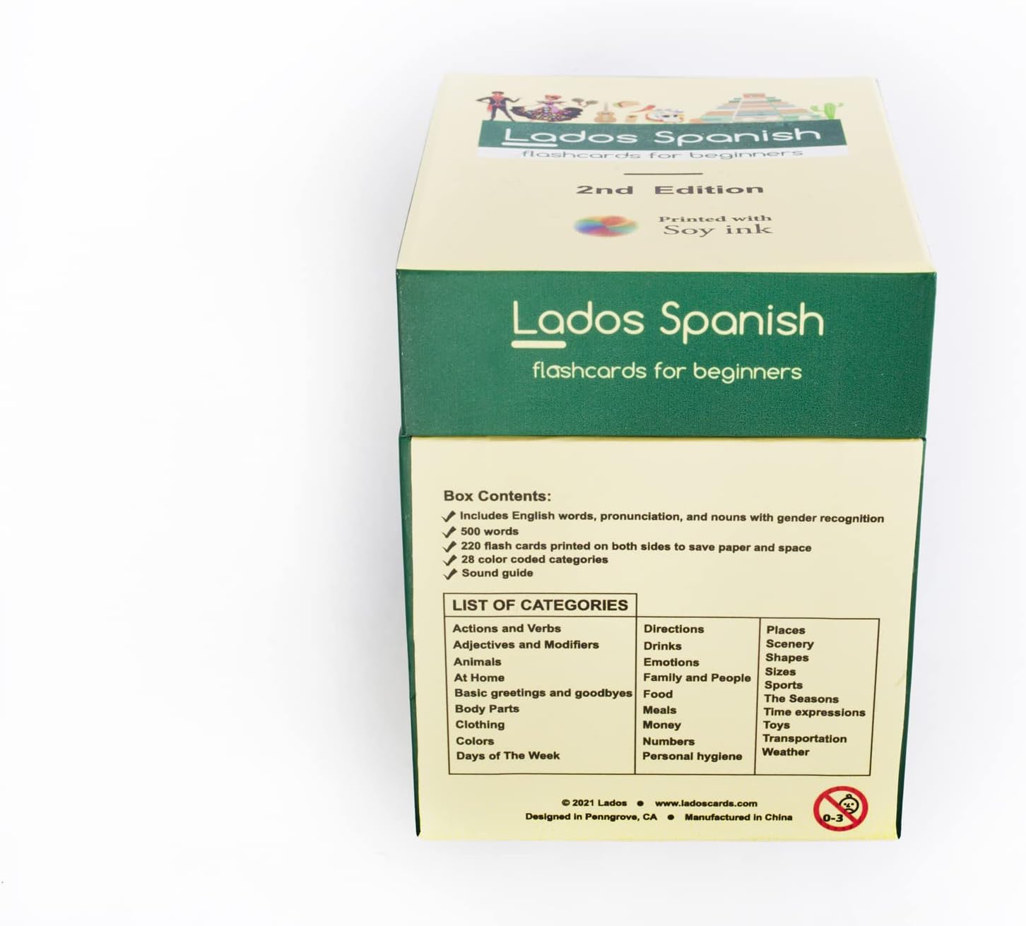 Tarjetas didácticas en español para principiantes, español para adultos y niños, 500 palabras en español más utilizadas