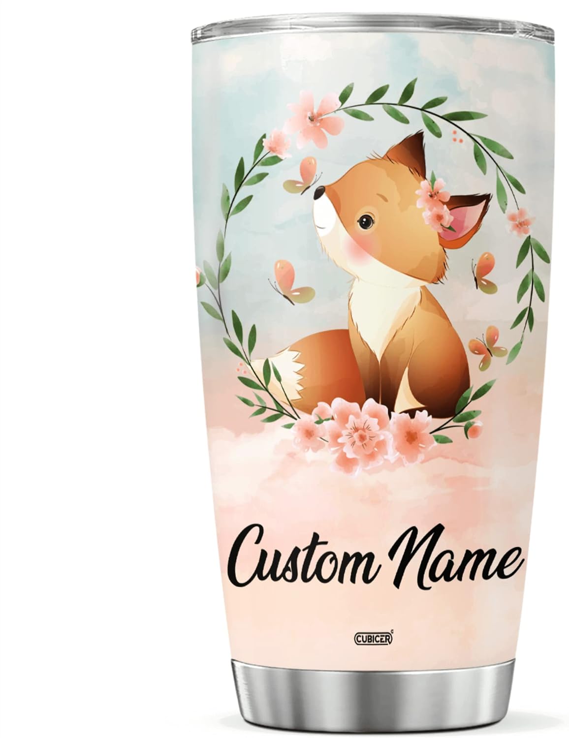 Vaso de café personalizado con tapa aislada, regalos de Navidad para niños, mujeres, hombres y adultos, tazas de acero inoxidable, decoraciones de