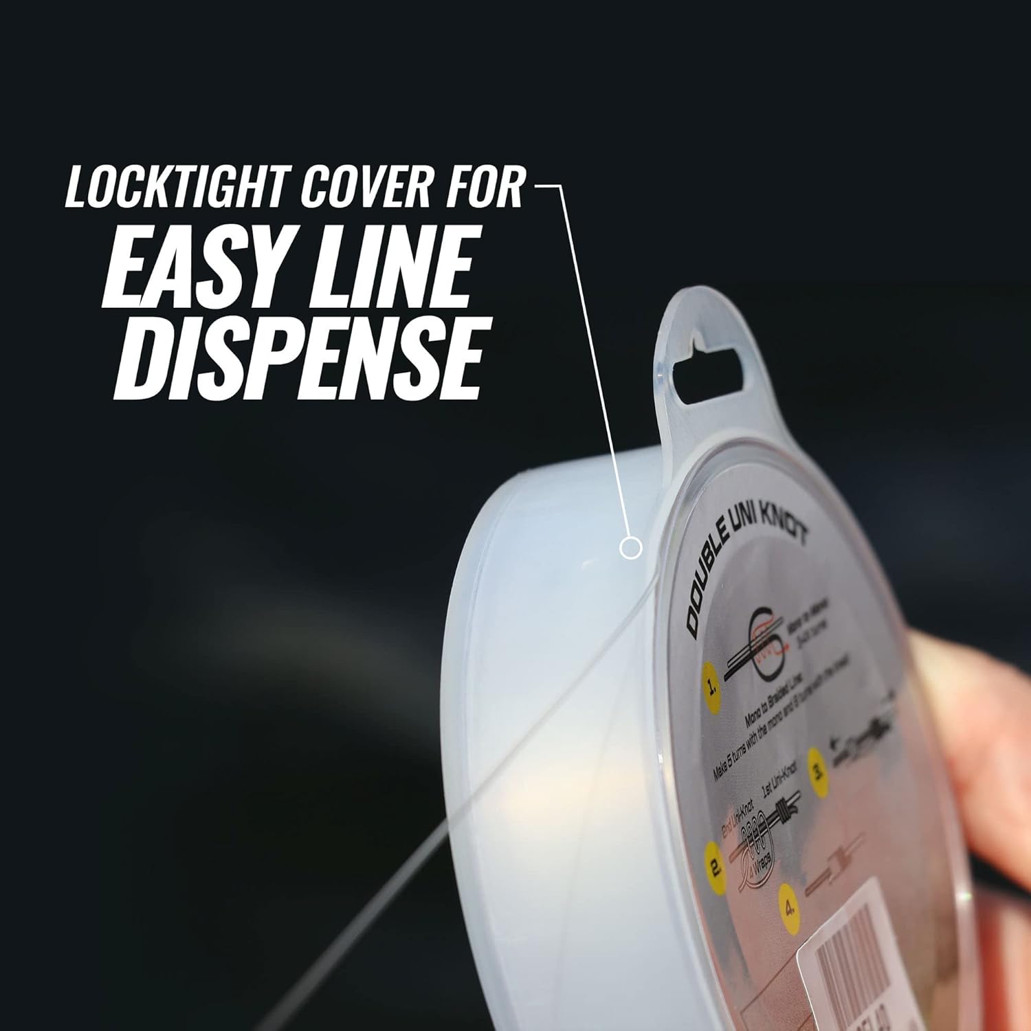 Beyond Fluorocarbono Leader Fishing Line – Material líder de fluorocarbono 100% puro, altamente resistente a la abrasión, invisible bajo el agua,