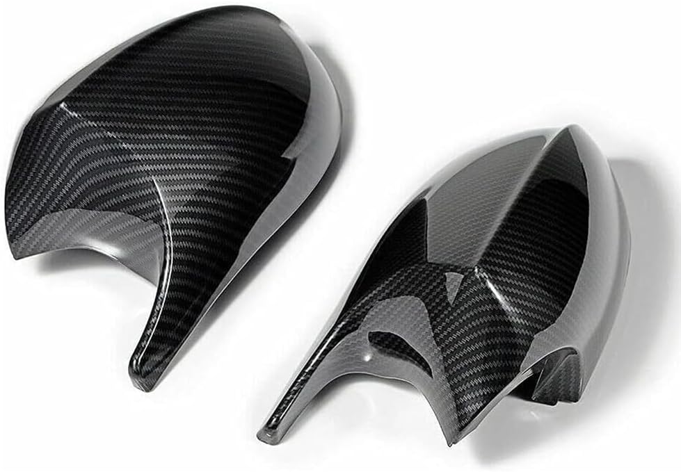 Cubiertas de tapa de espejo de puerta lateral compatibles con BMW E90 E91 2005-2007, E92 E93 2006-2009, E87 2004-2006, E81 2005-2009, E82 E88