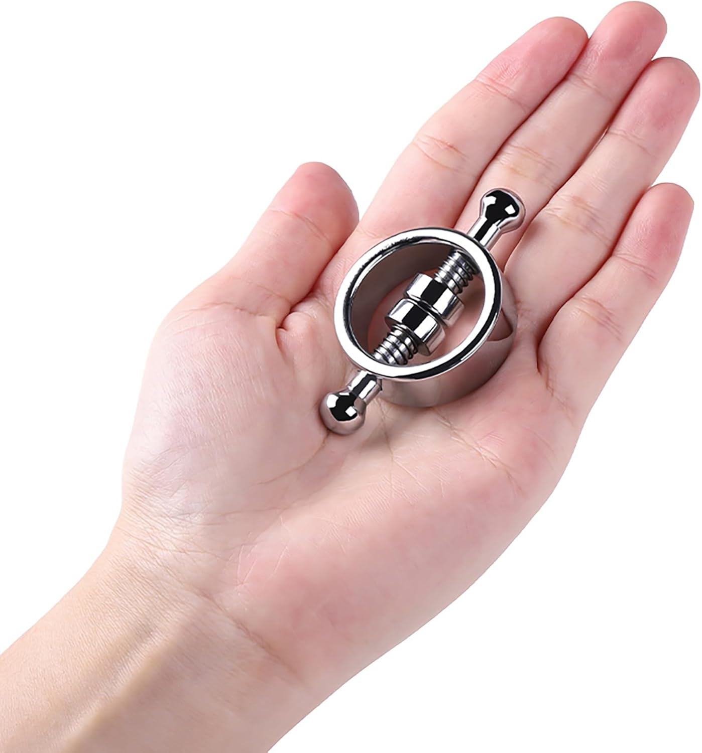 Abrazaderas para pezones, pinzas para el cuerpo, resortes de acero inoxidable, juguetes para pezones, joyería corporal sin perforaciones para