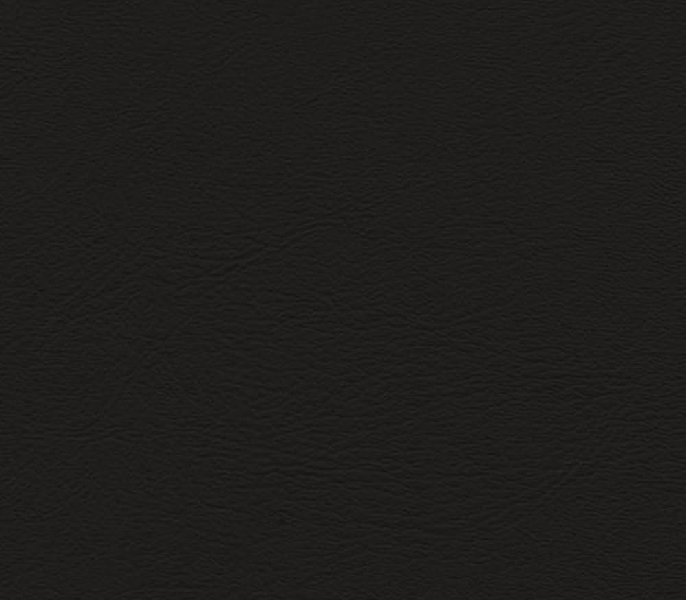The Yard – Tela de tapicería de vinilo negro de grado marino con protección UV, resistente a la intemperie, cubierta de masaje, lanchas para
