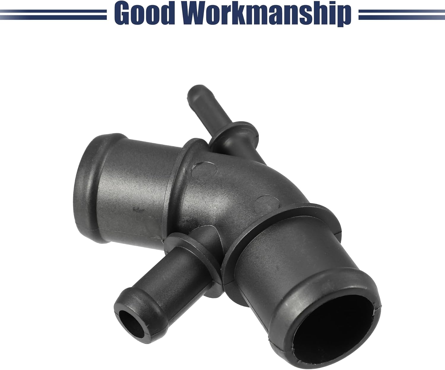 ACROPIX Conector de manguera de refrigerante para Audi TT 1.8L AT Quattro Base Convertible – Paquete de 1 Negro