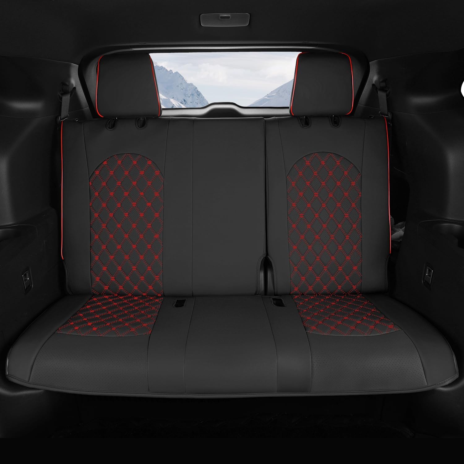 GIANT PANDA Juego completo de fundas de asiento de automóvil personalizadas para Toyota Highlander XLEXSELimitedPlatinumHybrid 2020 2021 2022 2023