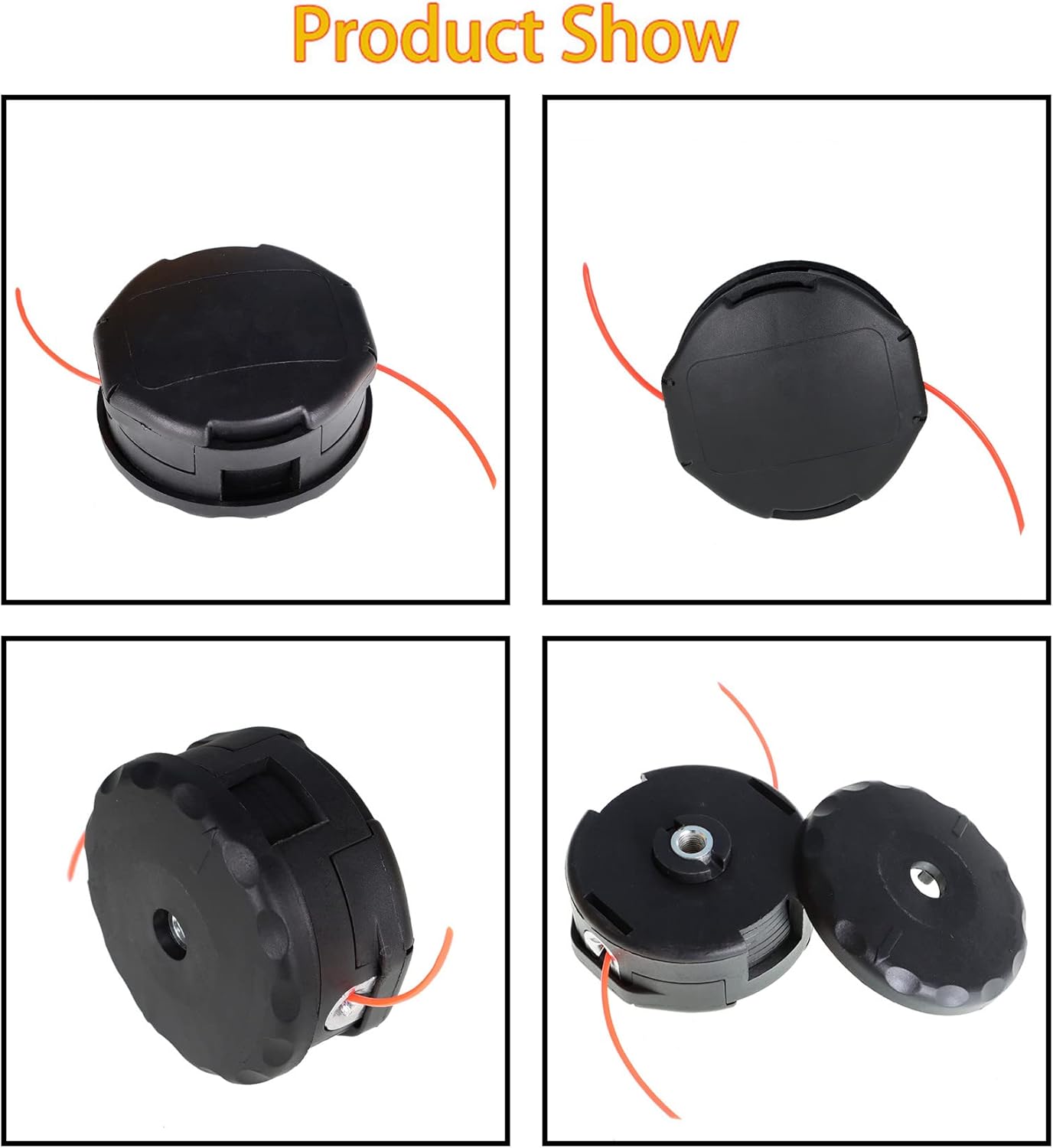 WFLNHB Paquete de 3 cabezales de repuesto para Echo Speed Feed 400 SRM225 SRM230 SRM-302 SRM-303 SRM-311 SRM-330 SRM-340 SRM-3110 SRM-3400 SRM-3410