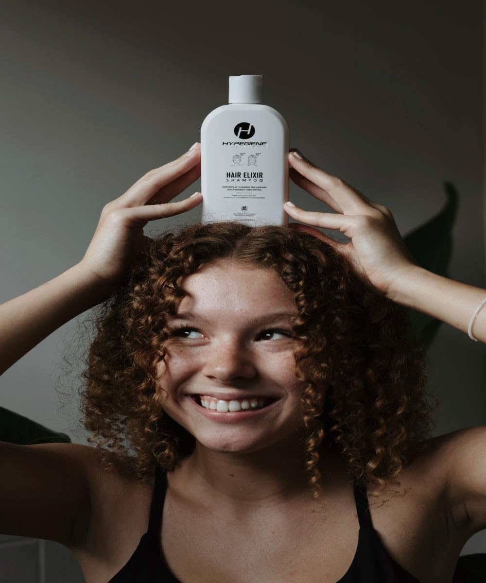 Champú All Natural  Jabón hidratante para el cabello, vegano, sin parabenos, champú sin sulfato  Cúrcuma y extracto de algas rojas para todo tipo de