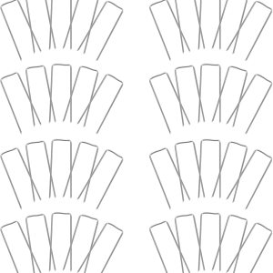 TEHAUX 100 alfileres verdes, 1.6 in, alfileres de jardinería de metal floral en U para palillos de flores, coronas de paja, proyectos de manualidades TEHAUX 100 alfileres verdes, 1.6 in, alfileres de jardinería de metal floral en U para palillos de flores, coronas de paja, proyectos de manualidades