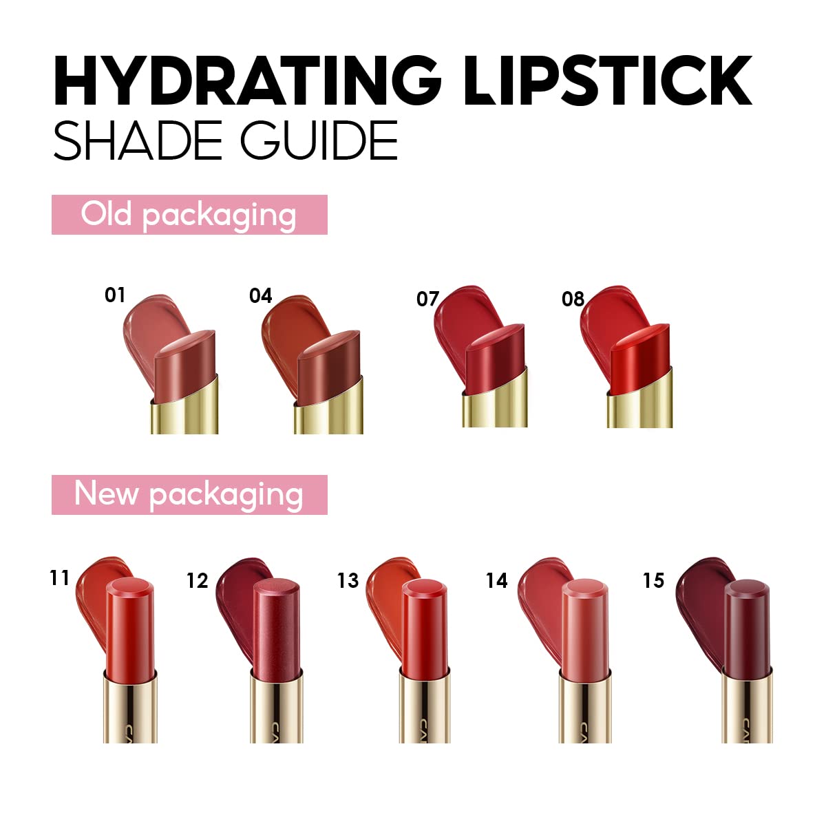 Lápiz labial cremoso hidratante, color de labios de alta pigmentación de larga duración, suave, hidratante, naranja coral, 13
