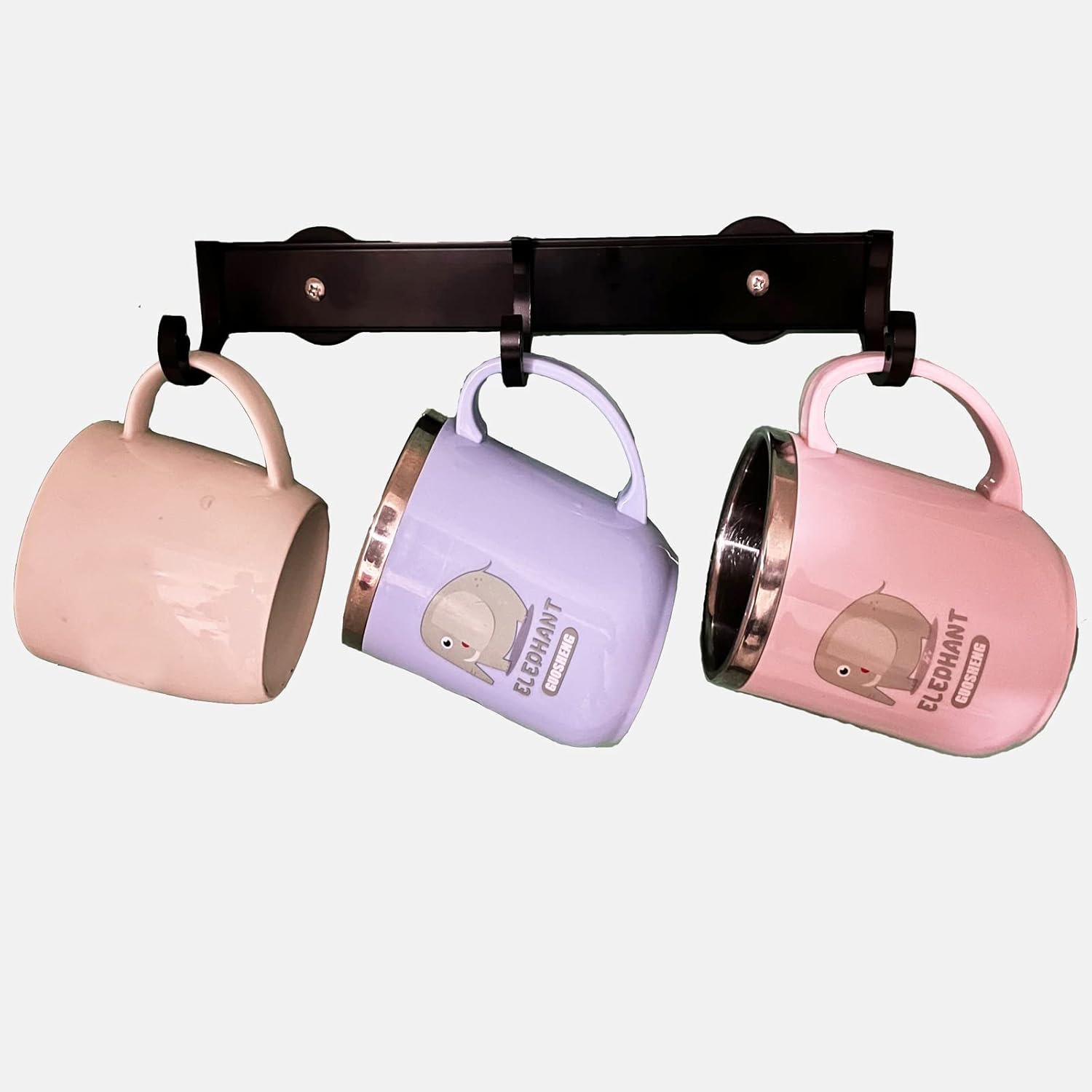 Pmsanzay Soporte magnético fuerte para tazas de café, ganchos para tazas de café, organizador de almacenamiento para tazas de café, tazas de té en