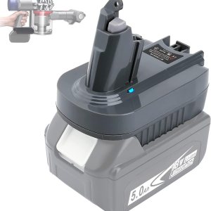 V6 – Adaptador de batería compatible con batería de litio Makita de 18 V BL1850 BL1835 BL1830 a repuesto para Dyson V6 SV04 SV03 DC59 DC58 DC62 SV09 V6 – Adaptador de batería compatible con batería de litio Makita de 18 V BL1850 BL1835 BL1830 a repuesto para Dyson V6 SV04 SV03 DC59 DC58 DC62 SV09