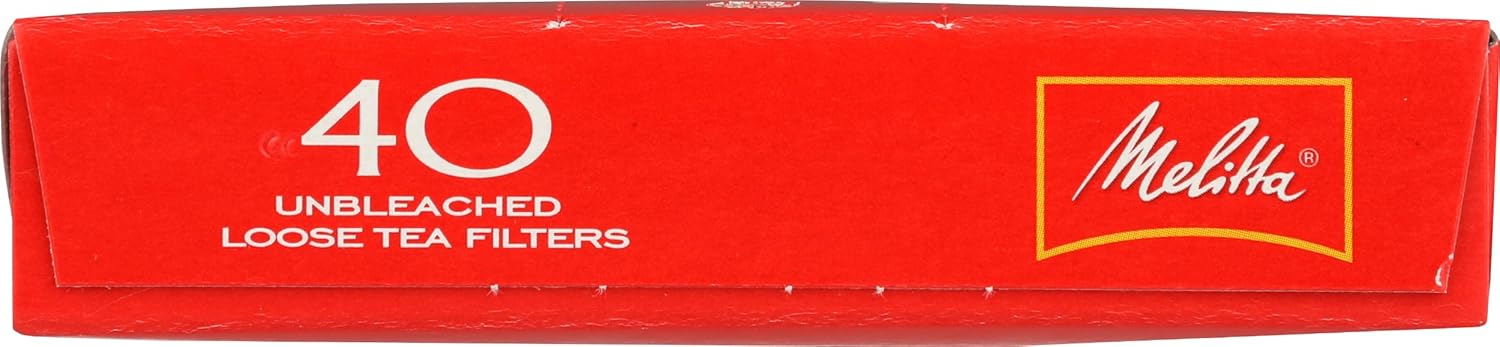 MELITTA INC Filtro de té, 40 CT