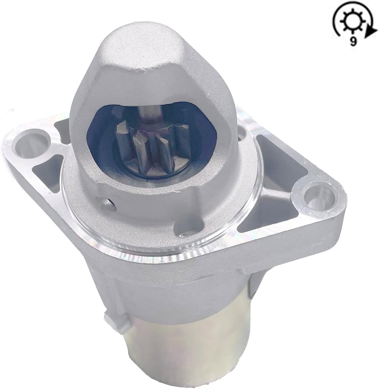 Nuevo arrancador 17960N compatible con Honda Accord 2008-2012, CR-V 2007-2011, Acura Element, Civic, CSX TSX, motor L4 de 2.0L 2.4L, repuesto OE