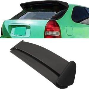 KUAFU Alerón de ala superior para techo compatible con Honda Civic 3Dr Hatchback modelos 1996-2000 estilo Type-R tapa trasera de camión, imprimación KUAFU Alerón de ala superior para techo compatible con Honda Civic 3Dr Hatchback modelos 1996-2000 estilo Type-R tapa trasera de camión, imprimación