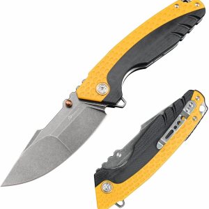 Knives VG10 Cuchillo plegable de acero para hombres con clip G10 mango EDC cuchillo táctico de bolsillo para exteriores, campamento, caza, Knives VG10 Cuchillo plegable de acero para hombres con clip G10 mango EDC cuchillo táctico de bolsillo para exteriores, campamento, caza,