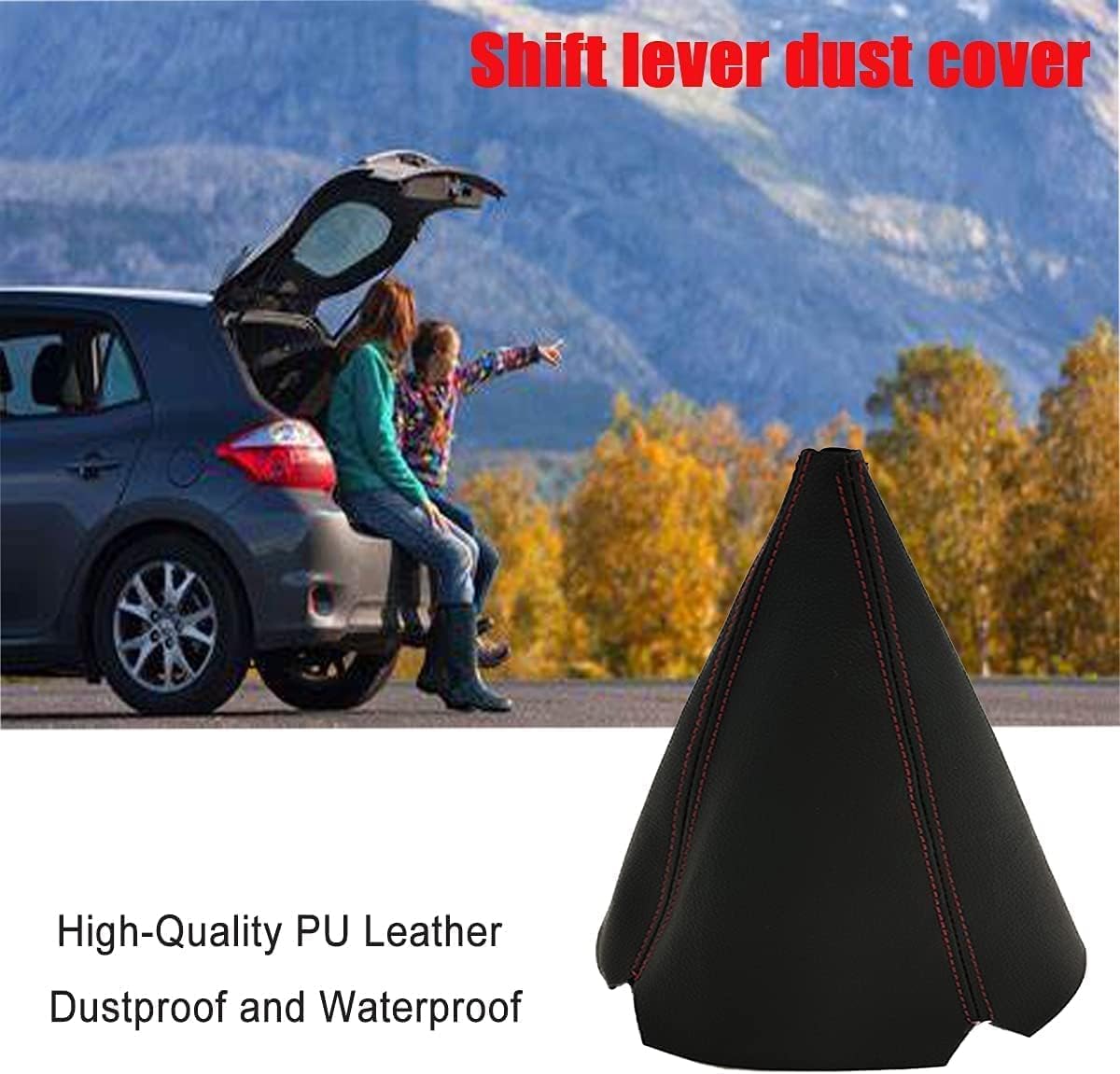 YIJINTUO Funda universal para maletero y pomo de palanca de cambios para vehículos automáticos y manuales, protege tu equipo con este juego de