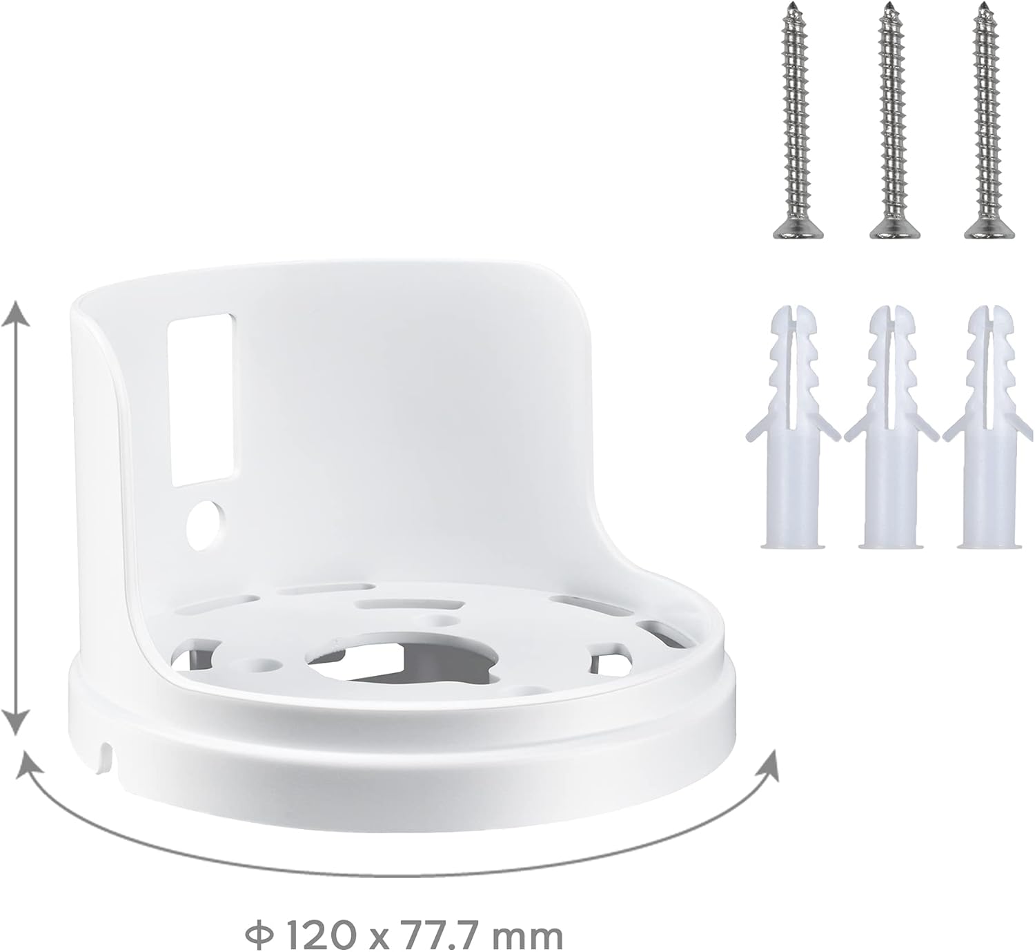 Organizador de cables para amplificador WiFi completo, sistema de malla WiFi para el hogar para Tp Link Deco X20 y X60, soporte montado en la pared