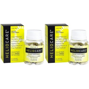 Heliocare Suplemento dietético para el cuidado de la piel 240mg (paquete de 2) Heliocare Suplemento dietético para el cuidado de la piel 240mg (paquete de 2)