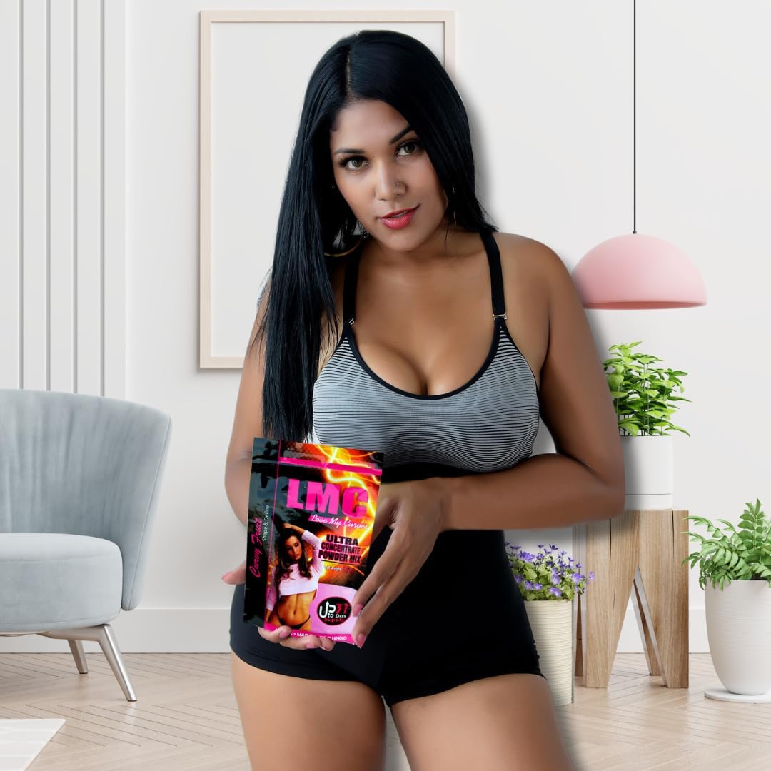 Curvy Fruit LMC Ultra trasero más grande, pecho más lleno y caderas más anchas con Aguaje + Maca 3 + Hinojo salvaje – 1 mes de suministro – 3.9 oz