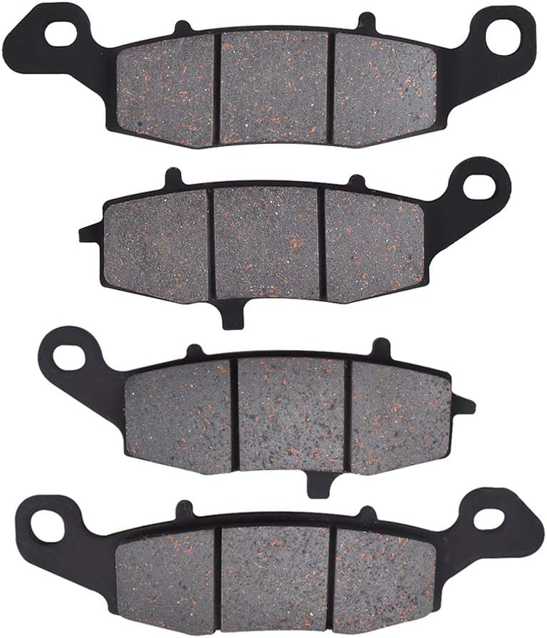 KYN Para Suzuki DL 650 XT V-Strom ABS (DL 650 XAL) 2015 2016 2017 2018 2019 2020 DL650 Pastillas de freno delanteras traseras Disco orgánico