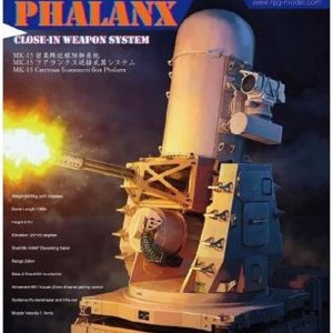 Escala RPG Modelo 135 US Navy MK-15 Phalanx Plastic Model 35005 Escala RPG Modelo 135 US Navy MK-15 Phalanx Plastic Model 35005