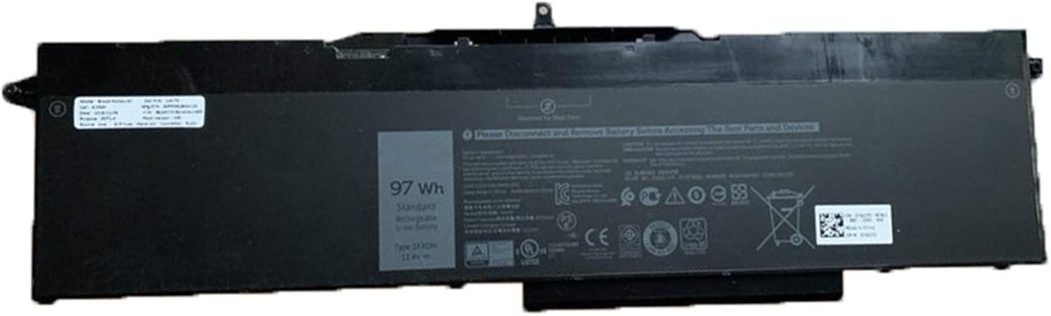Dentsing 1FXDH – Batería para portátil de 11.4 V, 97 Wh8070 mAh, compatible con Dell Precision 3541 3551 Latitude 5501 5511 E5501 E5511 Series