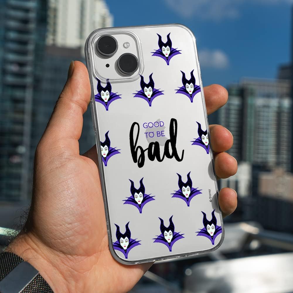 ERT GROUP Funda para Apple iPhone 14 Plus, diseño original y oficial de Disney, Maléfica 002, adaptada de manera óptima a la forma del teléfono