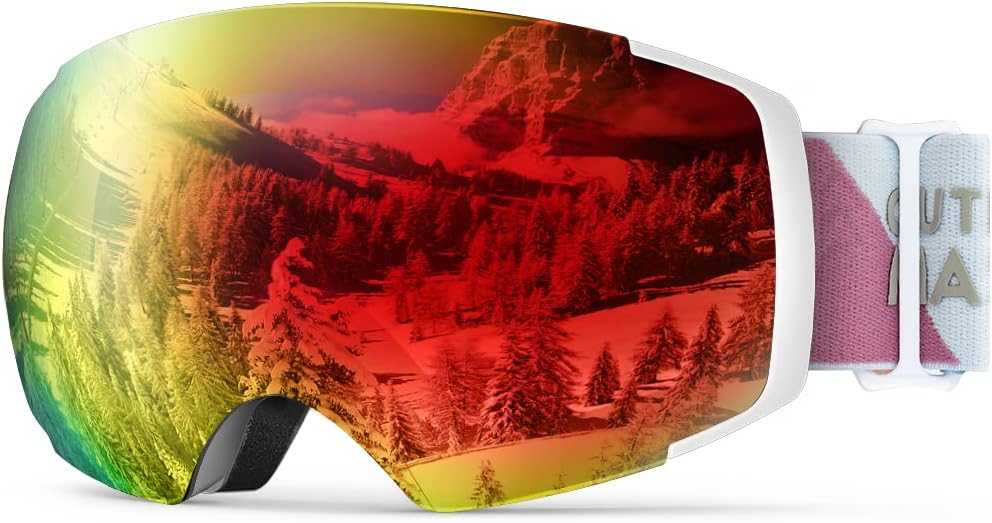 OutdoorMaster Zealot – Gafas antiempañamiento con color optimizado para esquí o snowboard.
