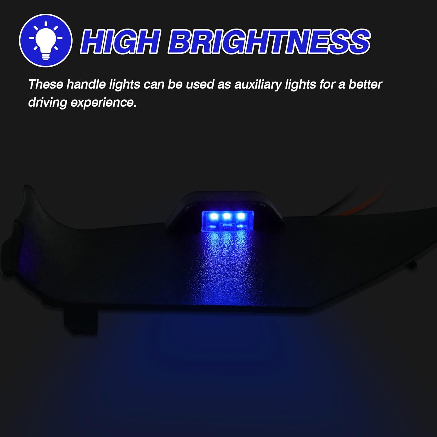 Powerty Compatible con luz LED Toyota Camry 2024 2023 2022 2021 2020 2019 2018 manija interior de la puerta cuenco, iluminación ambiental, lámpara