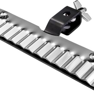 Facmogu Juego de plataformas de percusión y batería, superficie de juego estilo Guiro de acero, montaje estándar de perno de ojo de 38 pulgadas, Facmogu Juego de plataformas de percusión y batería, superficie de juego estilo Guiro de acero, montaje estándar de perno de ojo de 38 pulgadas,