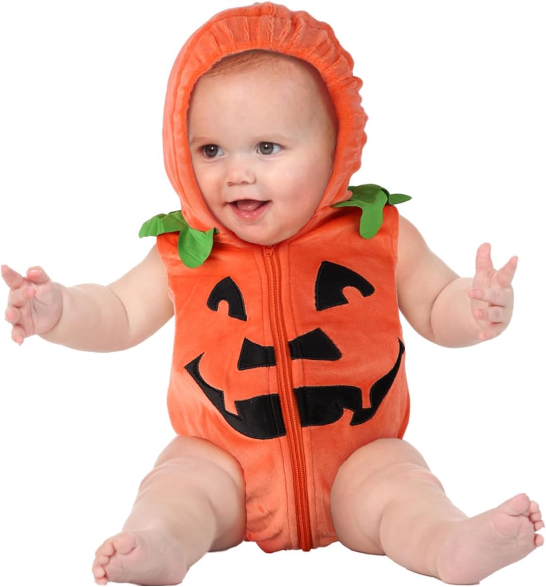 SAVITA Lindo disfraz de calabaza de Halloween para bebé, disfraz de calabaza de Halloween para niños, disfraces de Halloween para decoraciones de