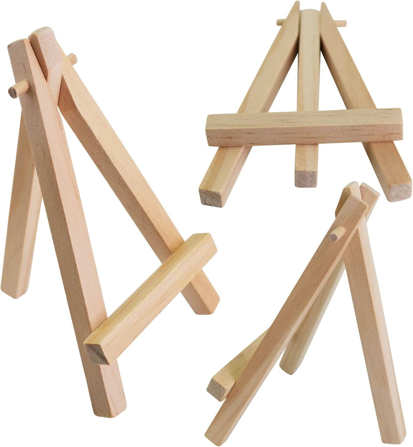 Mini caballete de mesa de 5 pulgadas, soporte de caballete de mesa de 5 pulgadas, letreros de boda, soporte de placa de caballete de madera,