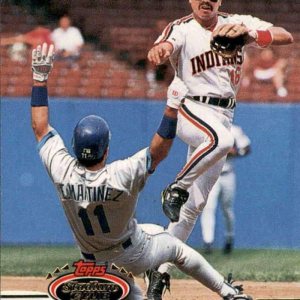 Baseball MLB 1993 Stadium Club #139 Felix Fermin VG Indians Baseball MLB 1993 Stadium Club #139 Felix Fermin VG Indians