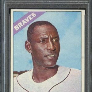 1966 TOPPS #153 RICO CARTY PSA 8 BRAVES 1966 TOPPS #153 RICO CARTY PSA 8 BRAVES