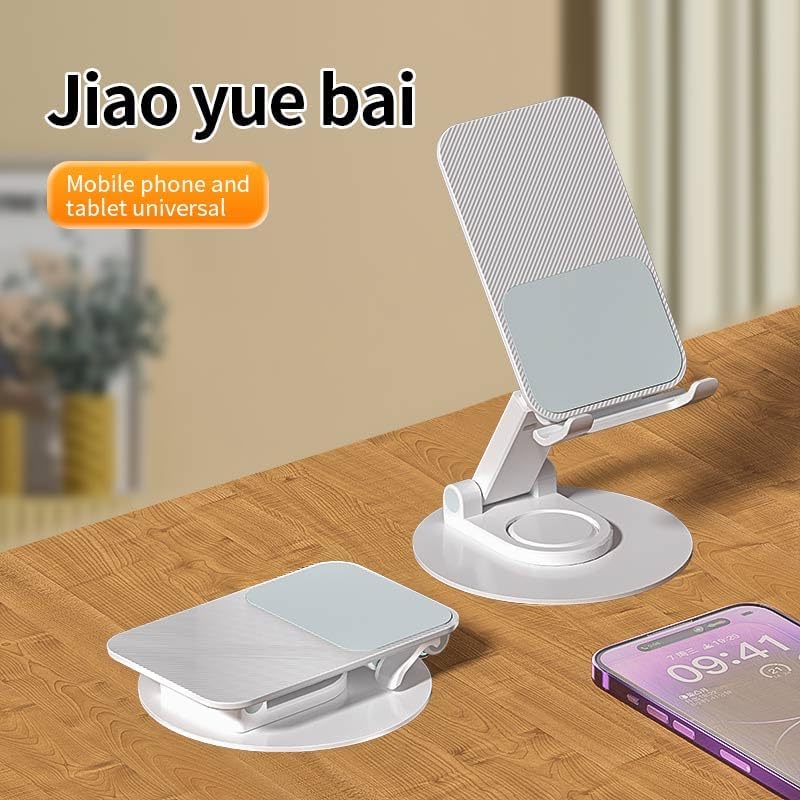 Mayten Soporte plegable para teléfono de escritorio, soporte de teléfono de escritorio para teléfonos y Teblets, soporte para iPhone y iPad