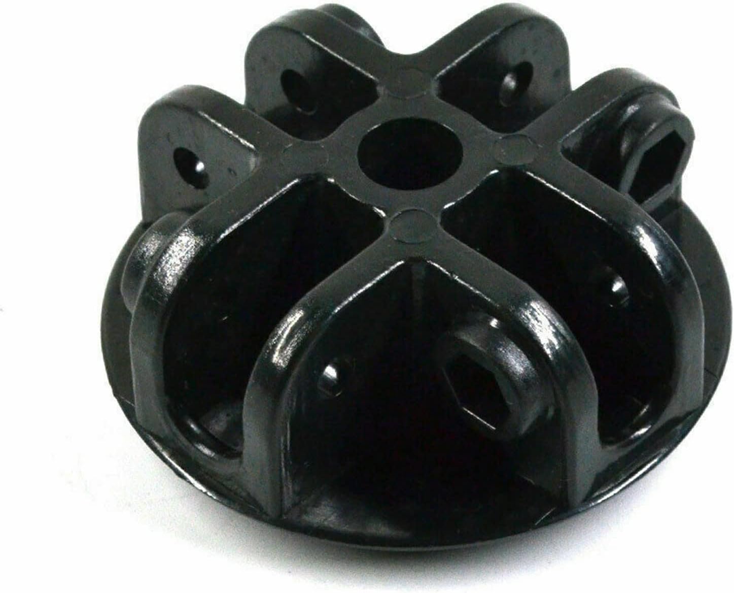 FASTROHY Recambios de la tienda del gazebo emergente 4-Way Roof Center Connector Bracket Replacement Black