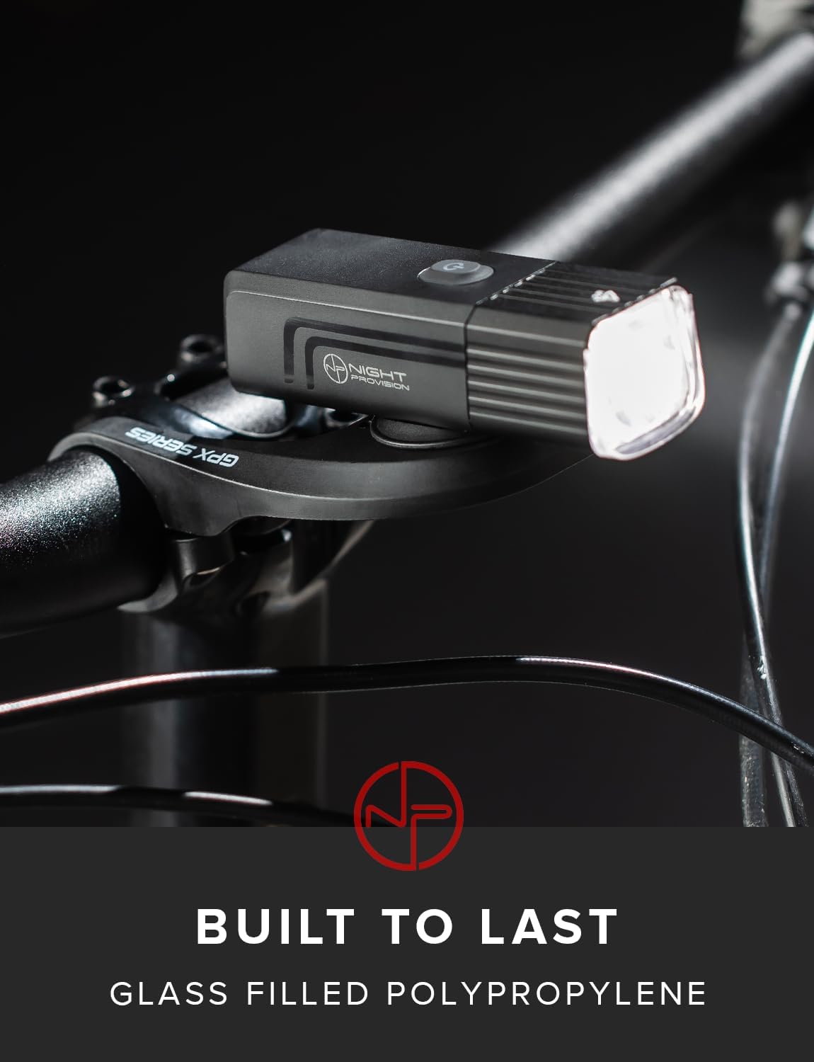 Night Provision GPX Series – Soporte para computadora para bicicleta Garmin Plus, Explore, Touring XOSS G, G+ iGPSPORT manillar delantero de 1.252